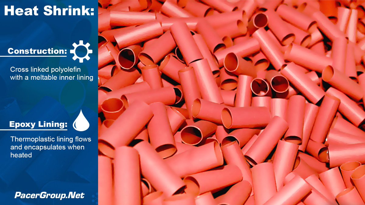 Pacers heat shrink is made from cross-linked polyolefin that is ideal for handling harsh environmental conditions. 

The epoxy lining creates a superior seal as it fully encapsulates the connection point.  

#TopQuality #MarineElectrical #MarineWiring #MarineRepairs