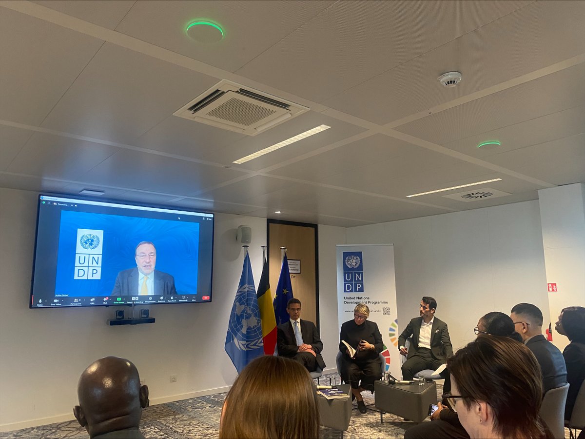 RIE attended the Brussels launch of @UNDP's Human Development Report 2023/2024. The report delves into the necessity of rebuilding trust and focusing on core shared values to tackle polarisation, which is at the core of the work developed by the @nodes_eu.