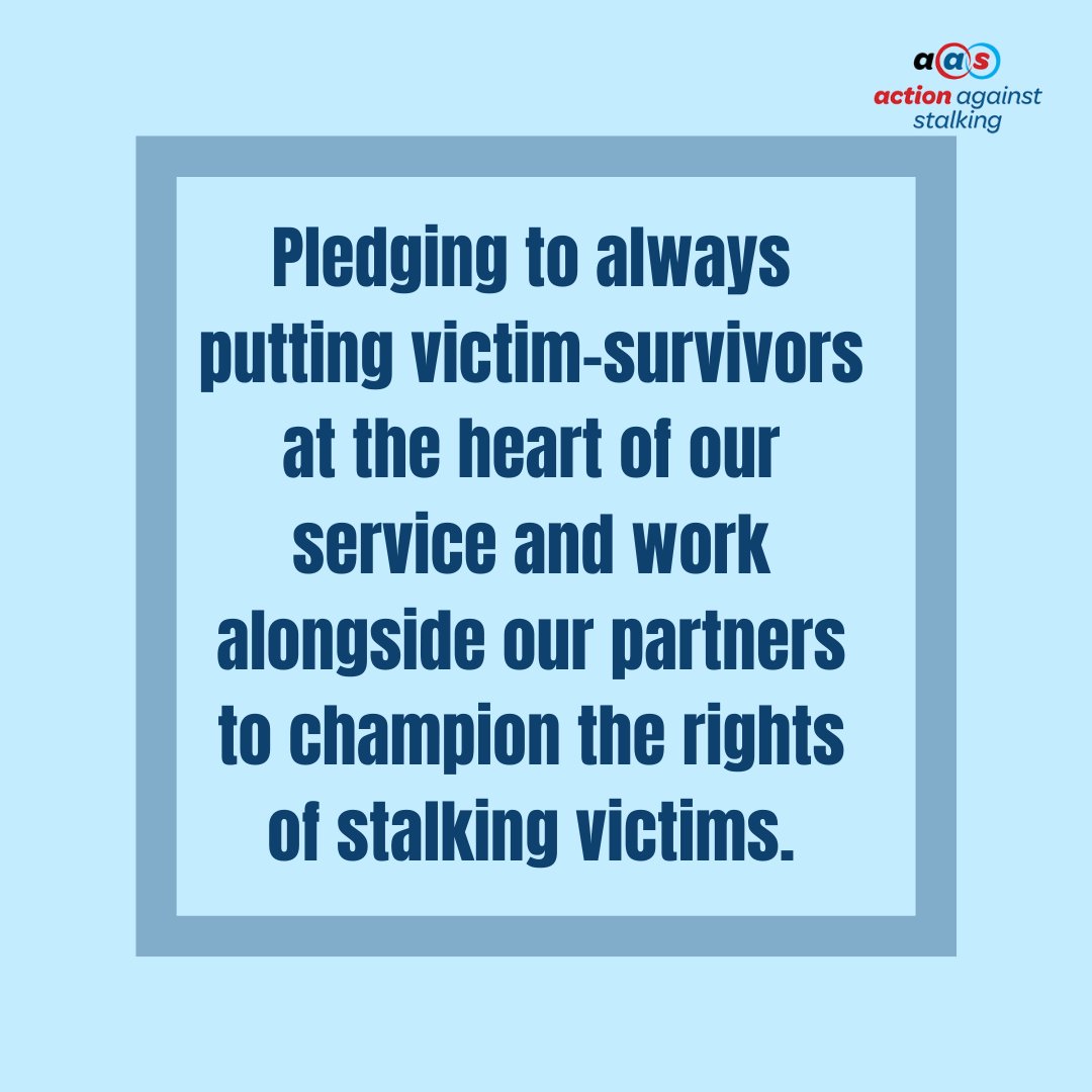 We recognise that the campaign for championing the rights of stalking victims and raising the profile of stalking does not end. We will continuously work alongside our partners to empower survivors and make Scotland safer. #NSAW2024 #JoinForcesAgainstStalking