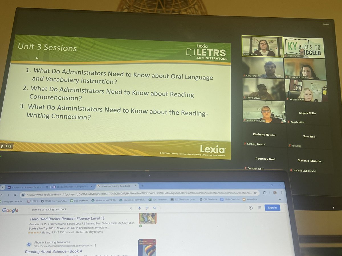 Spending my day in LETRS for Admin training w/ brilliant KY leaders! This learning is a gamechanger for those who decide to lean in! Registration for Cohort3 opens up May 1st! #kyadmin Comment and share how this learning has shifted the way you lead around literacy! @KyDeptofEd