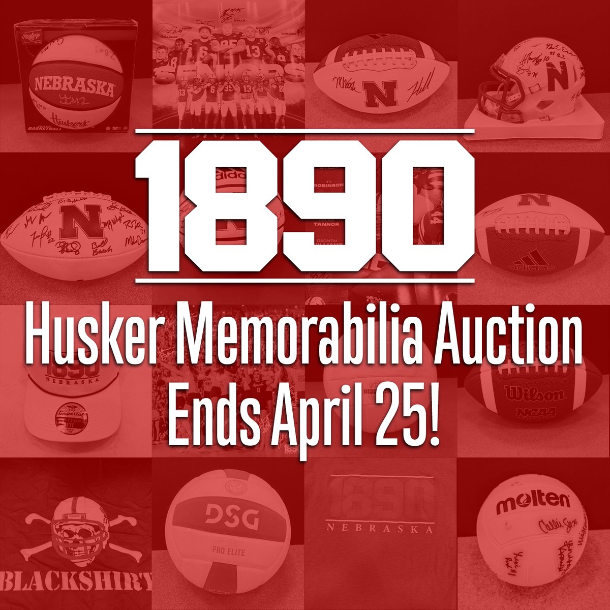 AUCTION ENDS TODAY! Don't miss out!! 1890.hibid.com/catalog/534476…