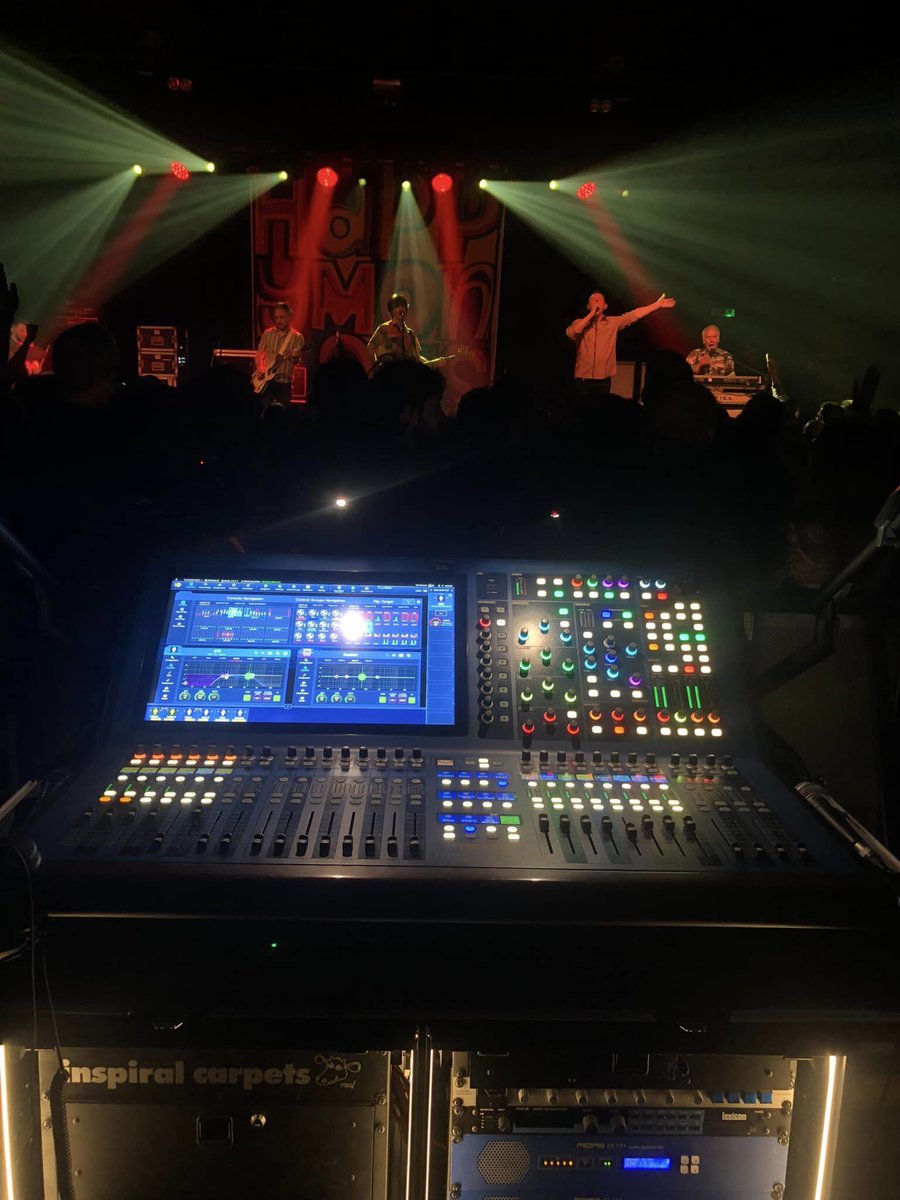 It’s been a busy 5 weeks for Chris Pearce out with @inspiral_carpets on the @happymondaysofficial tour!

#midasconsoles #audioengineer #soundengineer #tour #livetour #happymondays #inspiralcarpets