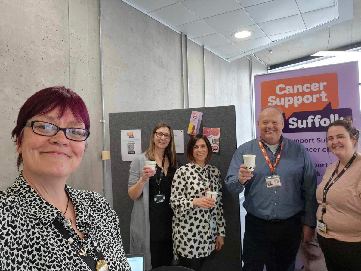 Mark Murphy MBE (@markglennmurphy) on Twitter photo A big thank you to the team at <a href="/UniofSuffolk/">University of Suffolk</a> for organising a coffee and cake morning for us <a href="/CSSuffolk/">Cancer Support Suffolk</a> This will help support more cancer patients and their families in #Suffolk A big thank you to the team at <a href="/UniofSuffolk/">University of Suffolk</a> for organising a coffee and cake morning for us <a href="/CSSuffolk/">Cancer Support Suffolk</a> This will help support more cancer patients and their families in #Suffolk