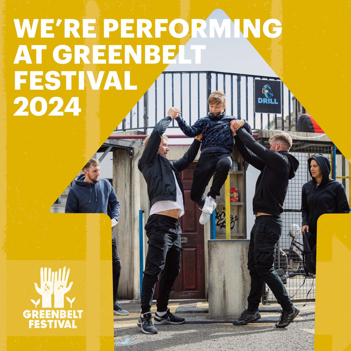 We can't wait to perform CODE @greenbelt this summer! As a festival where artistry meets activism, we think our stunning piece of physical theatre about county lines will fit right in #GB24 greenbelt.org.uk/code