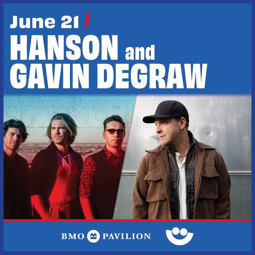 Milwaukee! We’re excited to return to @Summerfest on June 21. We’ll be playing at @BMOPavilion with our friend @GavinDeGraw. Can’t wait to see you there! Tickets at ticketmaster.com/event/07006097…