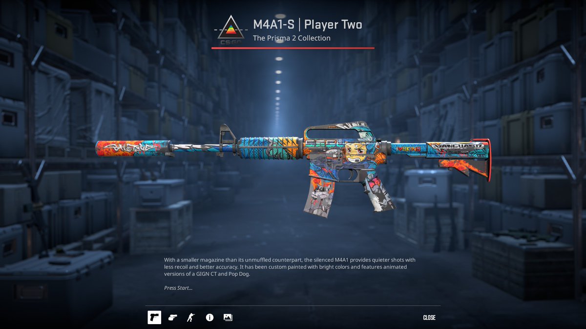 🔥 CS2 GIVEAWAY 🔥 🎁 M4A1-S | Player Two ($15) ➡️ TO ENTER: ✅ Follow me & @soulstealer_hs ✅ Retweet ✅ Sub & Like youtu.be/oGGbeXdESD8 (show full screen proof) ⏰ Giveaway ends in 72 hours! #CS2 #CS2Giveaway #CS2Giveaways