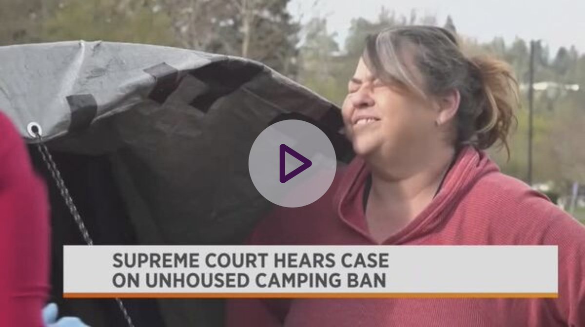 Professor Seth Chandler was interviewed for a segment that aired on Spectrum News (Dallas) discussing the U.S. Supreme Court case regarding bans on unhoused people sleeping outside. loom.ly/zK02x_I