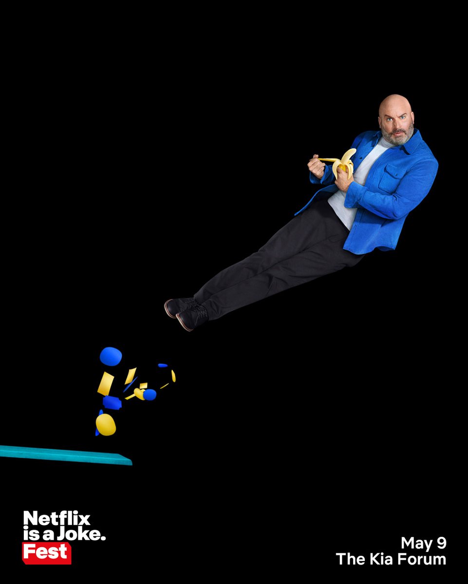 Tom Segura is headed to the Kia Forum on May 9 for #NetflixIsAJokeFest! Get your tickets at netflixisajokefest.com