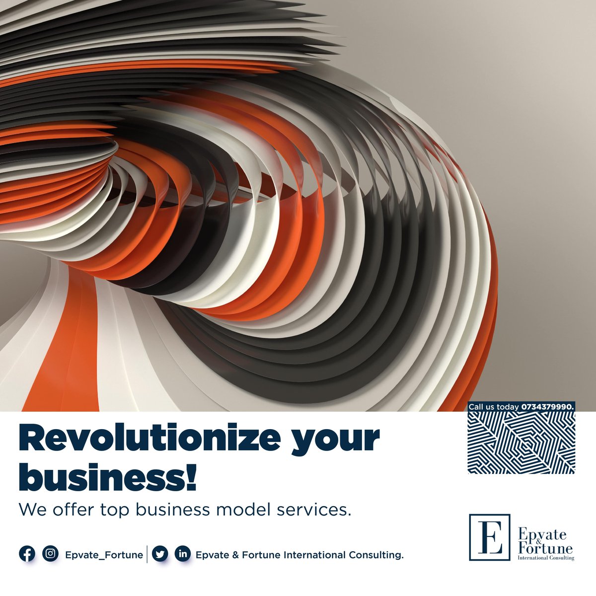 Let Epvate & Fortune International Consulting be your partner in transformation, and take your business to new heights.

Call today 0734379990
#BusinessTransformation #BusinessModel #EpvateFortune