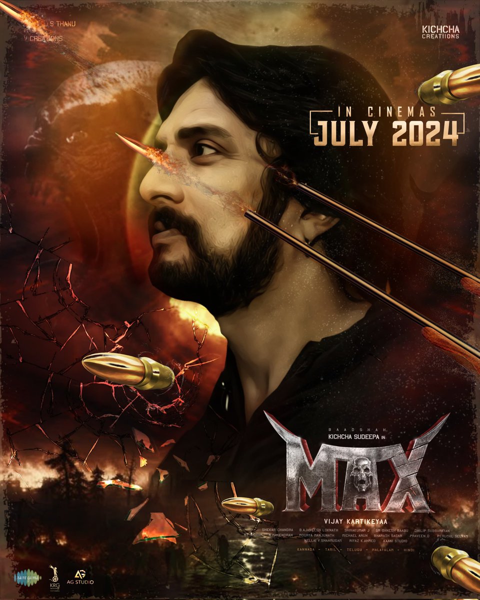 𝐓𝐡𝐞 𝐃𝐞𝐦𝐨𝐧 𝐖𝐚𝐫 𝐰𝐢𝐥𝐥 𝐬𝐭𝐚𝐫𝐭 𝐟𝐫𝐨𝐦 𝐭𝐡𝐢𝐬 𝐉𝐮𝐥𝐲 👿💥🪓! #MaxTheMovie #KichchaSudeep @KicchaSudeep @Max_themovie @saregamasouth @agstudios_