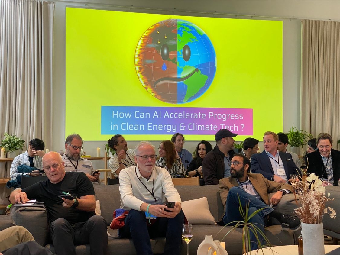 SHACK15 (@shack15sf) on Twitter photo How can AI accelerate progress in Energy and Climate Tech? Fascinating discussions at SHACK15 with <a href="/peterleyden/">Peter Leyden</a> <a href="/reinventnet/">Reinvent Futures</a> #ReinventFutures #AI #EnergyTech #ClimateTech #SHACK15 How can AI accelerate progress in Energy and Climate Tech? Fascinating discussions at SHACK15 with <a href="/peterleyden/">Peter Leyden</a> <a href="/reinventnet/">Reinvent Futures</a> #ReinventFutures #AI #EnergyTech #ClimateTech #SHACK15