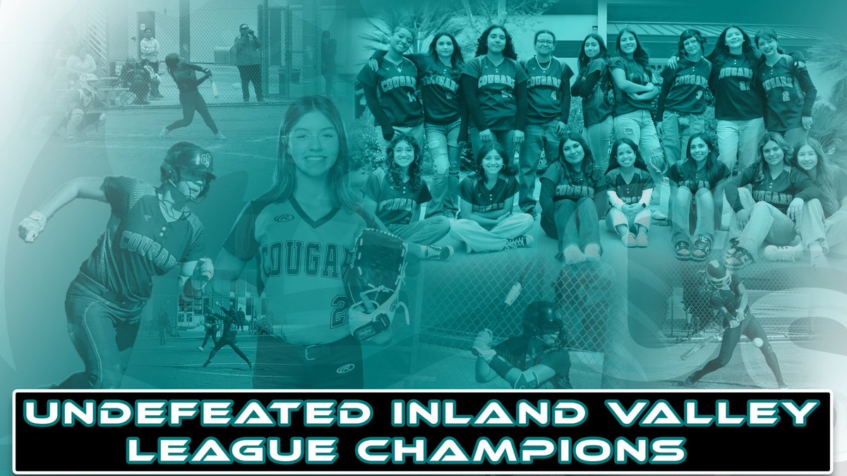 Congratulations Softball!!! Your 2024 UNDEFEATED Inland Valley League Champions! @inland_sports_show @morenovalleyusd