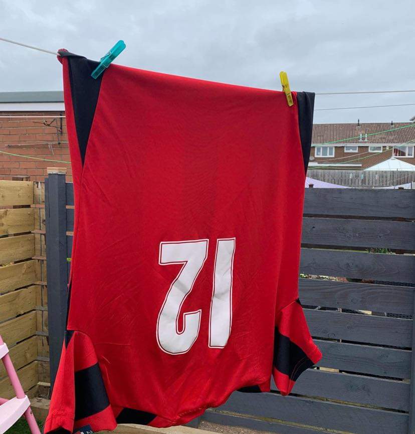 Teamgrassroots_'s tweet photo. Feeling emotional today hanging this football top on the line, knowing it’s a shirt that won’t be worn again. My son has played his last game for his Sunday team at U16s and won’t ever play for them again as his grassroots journey at youth level comes to an end.

Unless you’re involved in grassroots football you will never understand the impact of it on not only your child’s life but also your whole family. My hubby was also the coach of this team so it has been a major part of our lives for a very long time and it feels bizarre that it’s all over now. Although friendships will remain for years to come, the people who we have spent so much time with over the years won’t be part of our lives nearly as much as they have been. 

My son started his grassroots journey at age 3, he loved kicking a ball but sometimes struggled in the beginning. He became more determined to push himself and as he grew he has gone to achieve many successes with his football, he has been a league winner, league cup winner, county cup winner and Nationals winner. 

Although I’m so proud of these achievements what means more to me is being told that he is a great team player and captain, always fair and respectful, this makes me burst with pride. He has grown to be an amazing young man who makes me so proud every day. 

Grassroots football has been so much more than just an after school activity, we have such amazing friendships and memories that will stay with us always. 

I am and will always be my sons number 1 fan, I’ve said it before and I’ll say it again….

Some people never get to meet their favourite footballer- mine calls me Mam !