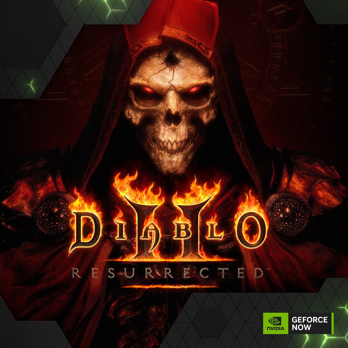 NVIDIAGFN's tweet photo. The cloud heats up with @Diablo II and Diablo III coming to #GeForceNOW. 

Save Sanctuary with @battlenet on GFN.  🌩️ https://t.co/TjzTF5KWo0