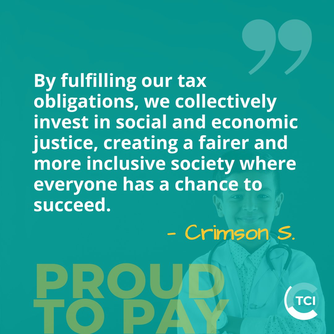 Our tax code can be a critical tool to create a 'fairer and more inclusive society where everyone has a chance to succeed,' especially when everyone pitches in their #FairShare Thank you, Crimson, for sharing why you are #ProudToPayVa!