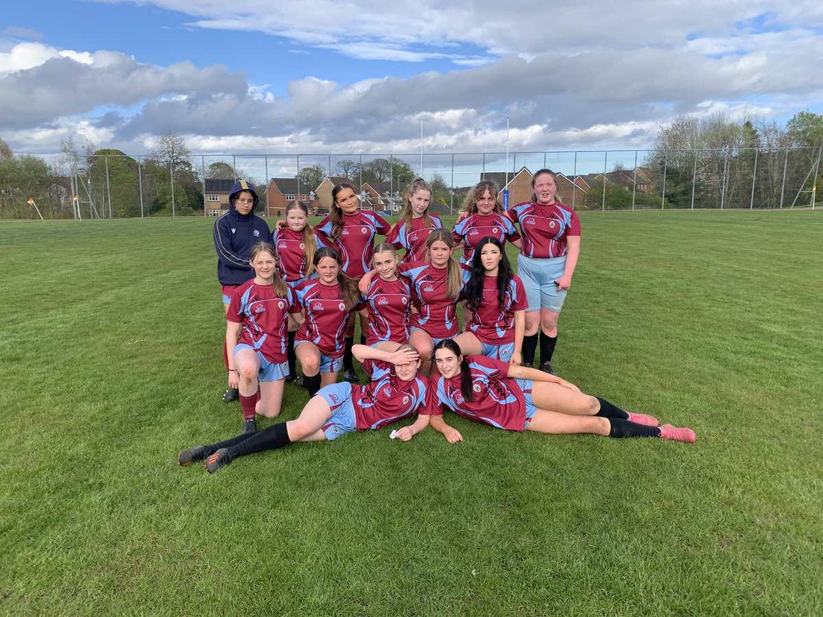 Gods run out for the S2 girl’s rugby team against @BraesPE tonight. Girls played with structure and were solid in both attack and defence #weareFHS #weareFHSRugby