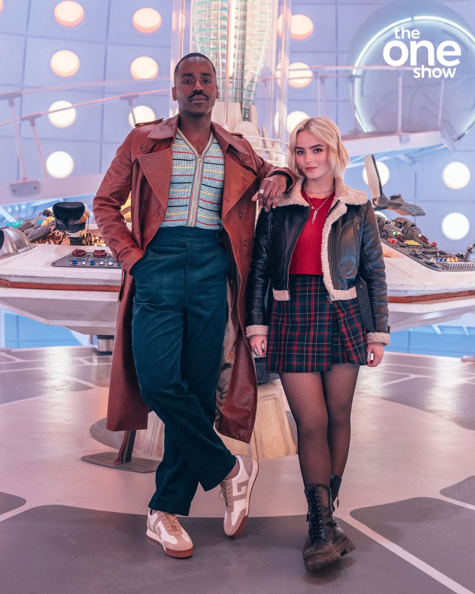 Whovians - this one’s for you! ⚡️ Join us tomorrow on #TheOneShow as we welcome #DoctorWho stars Ncuti Gatwa and Millie Gibson. Have a question for Ncuti or Millie? Email theoneshow@bbc.co.uk 📩 or comment below 👇