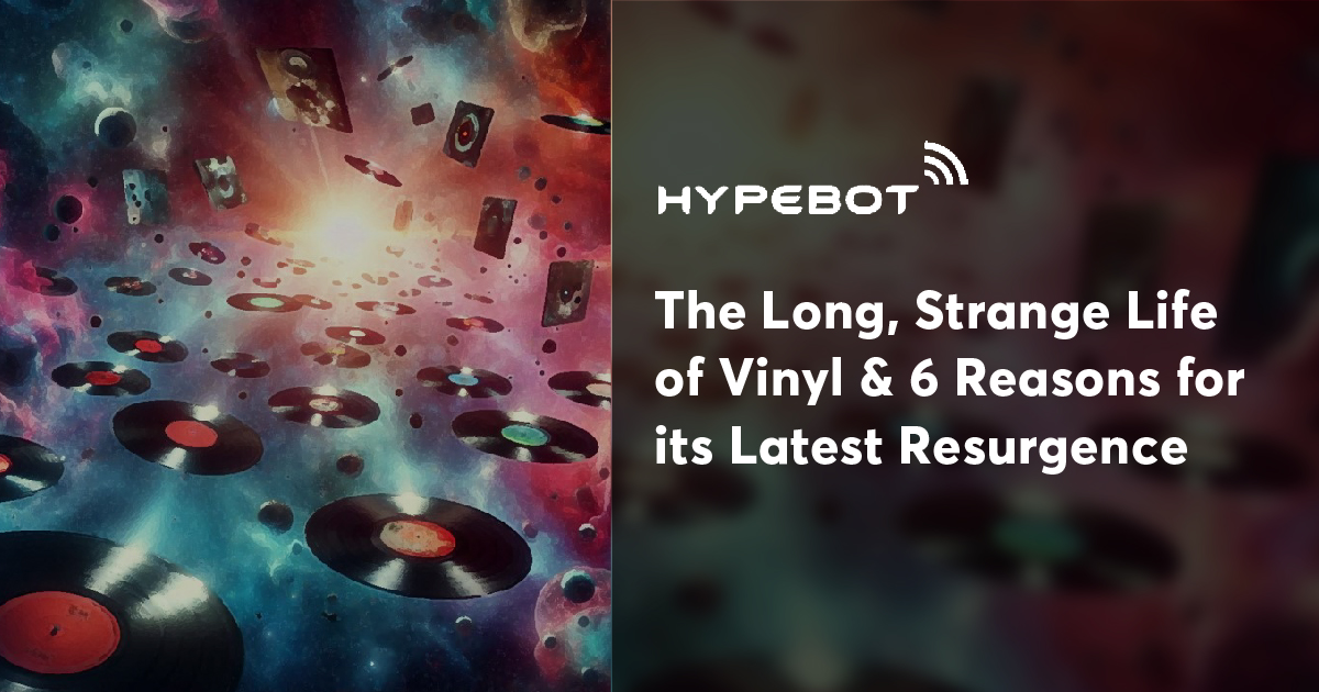 “While vinyl is nowhere near back to the levels it enjoyed in the late 70s, it continues to show remarkable growth, re-reaching a billion dollars in sales two years ago.” –@hypebot evaluates the resurgence of vinyl. Read more here: bit.ly/3JzWOHv