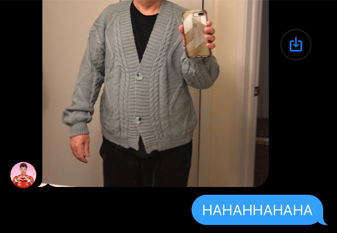 My dad and the TTPD cardigan 😭😭😭