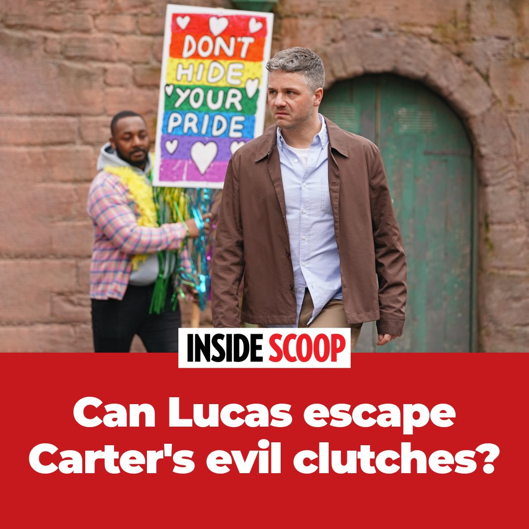 In this week's mag, we chat to @semadivad about the drama that's about to unfold at #Hollyoaks Pride… 😲 Will Lucas manage to escape from Carter's evil clutches? Hit the link below to find out more 👇 insidesoap.co.uk/hollyoaks/excl……-star-david-ames/