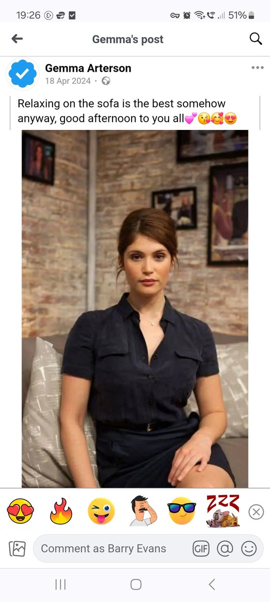 One would think that if someone were to try and create a Facebook page, and try  pass it off as a one a celebrity created themselves, they would at least make the effort to spell 'their' own name correctly 😅😅🤦🏻‍♂️ #GemmaArterton #Facebook #fakeaccount