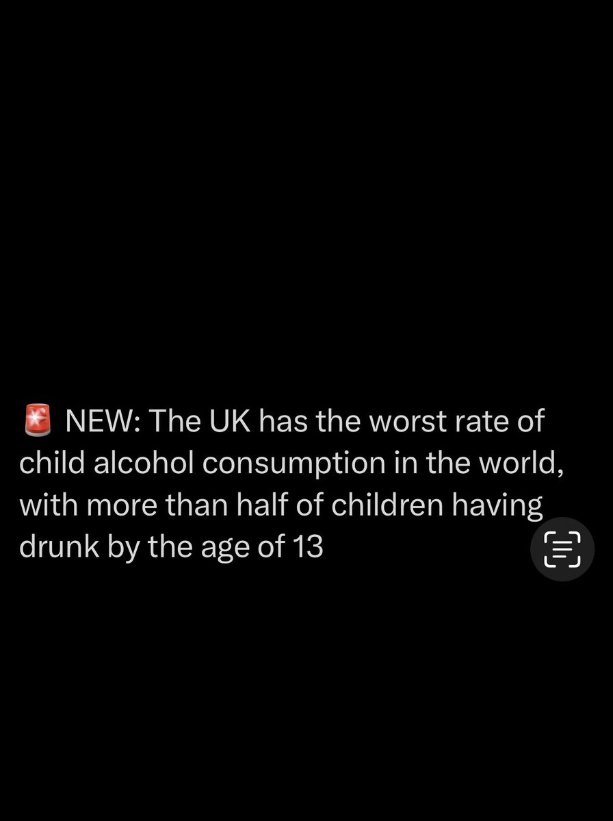 İngiltere dünya çapında en kötü “çocuk alkol bağımlılığı” oranına sahip Rapora göre İngiltere, İskoçya ve Galler'deki çocukların yarısından fazlası 13 yaşında alkol kullanmaya ve sarhoş olmaya başlıyor