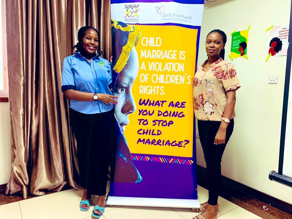 1/3: Day 2 of the advocacy training held by @CEDOVIPuganda went on well with fellow @GirlsFirstFund partners. Together, we continue to recognize the crucial role of partnerships in combating #ChildMarriage and violence against women and girls.