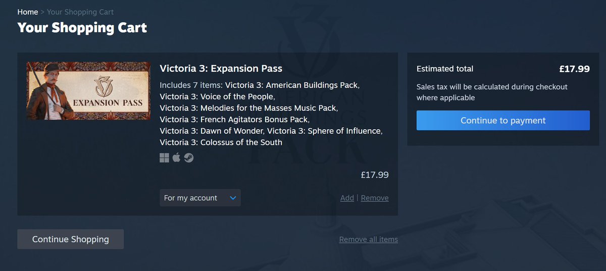 I heard Paradox Interactive was struggling, so I pre-ordered the most expensive Vic3 dlc I could.  It was actually quite expensive and cost me more than half my monthly salary, but I'm willing to sacrifice to support Swedish Socialism.  Fuck Commenters.