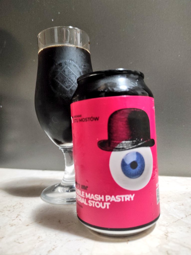 BojanowskiMarek's tweet image. #455
🍺 Cherry Me
🇵🇱 Browar Stu Mostów 
Pastry Imperial Stout
Alk. 11.2%
Ekst.wag. 35.0
4/5
#craftbeer #polishbeer #pastry #imperialstout #piwokraftowe #browar #StuMostów #beergeak #beerpics #wroclaw
@BrowarStuMostow