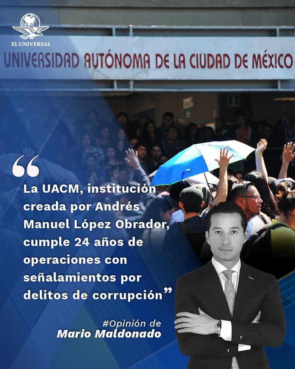 'Las administraciones pasadas han sido observadas por irregularidades en contrataciones y obras inconclusas o irregulares, lo cual no ha cambiado con esta rectoría' ✍️, ls #Opinión de @MarioMal 👉 tinyurl.com/24obc8qj