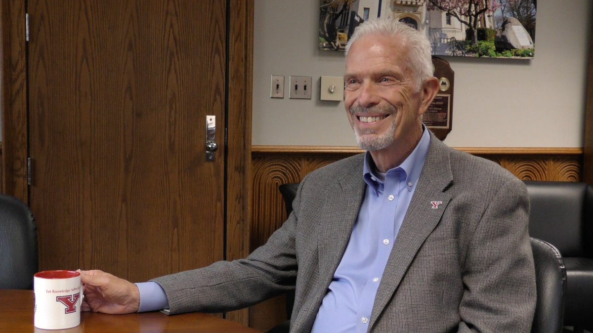 President Johnson is reflecting on his first semester at YSU. Read the story by Dylan Lux in our last edition of The Jambar today!

Photo by Dylan Lux / The Jambar

#ysu #thejambar #jambartv