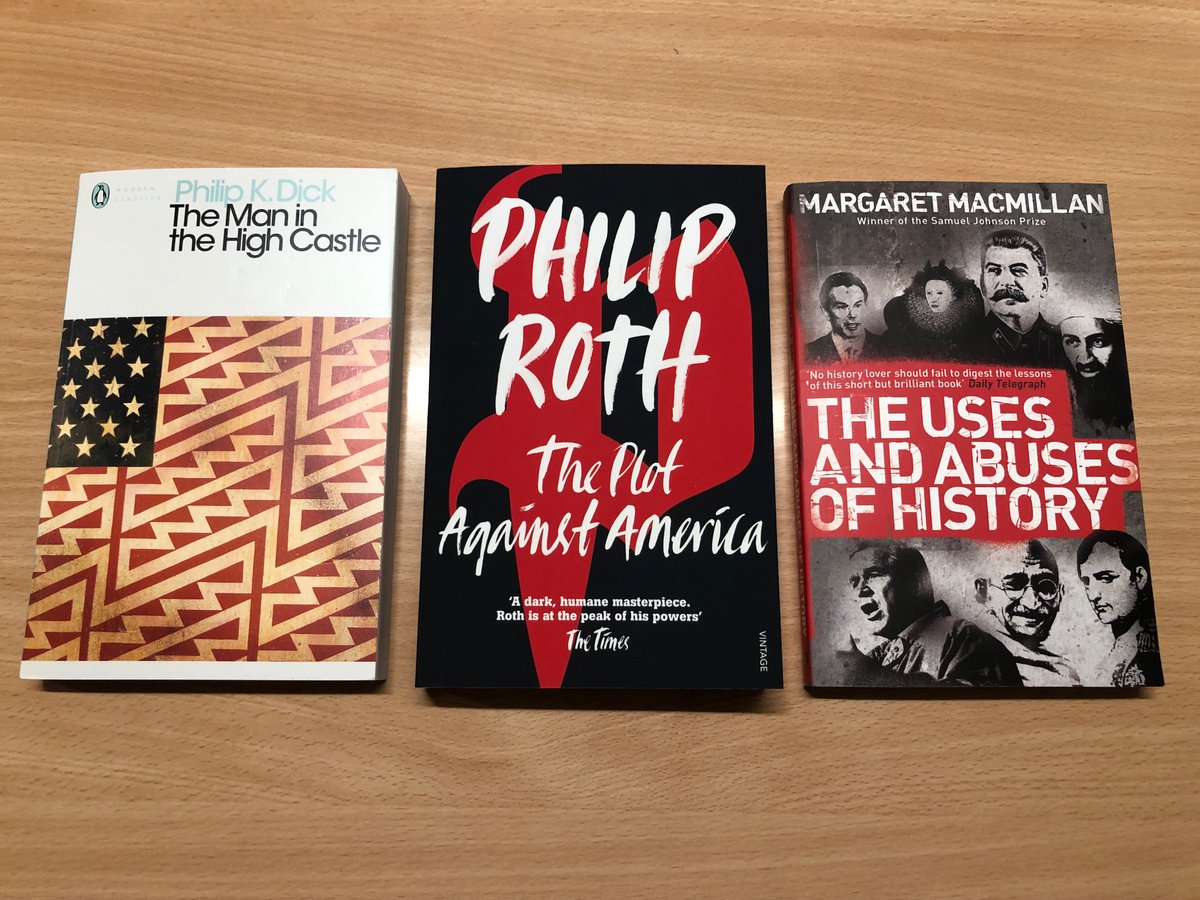 Exploring a History classic as well as some historical fiction this week as part of our book group series with 6.1s, Removes and Shells - titles which collectively question the utility and purpose of our discipline. Many thanks to RARW, WGS and NDW for leading the discussions!