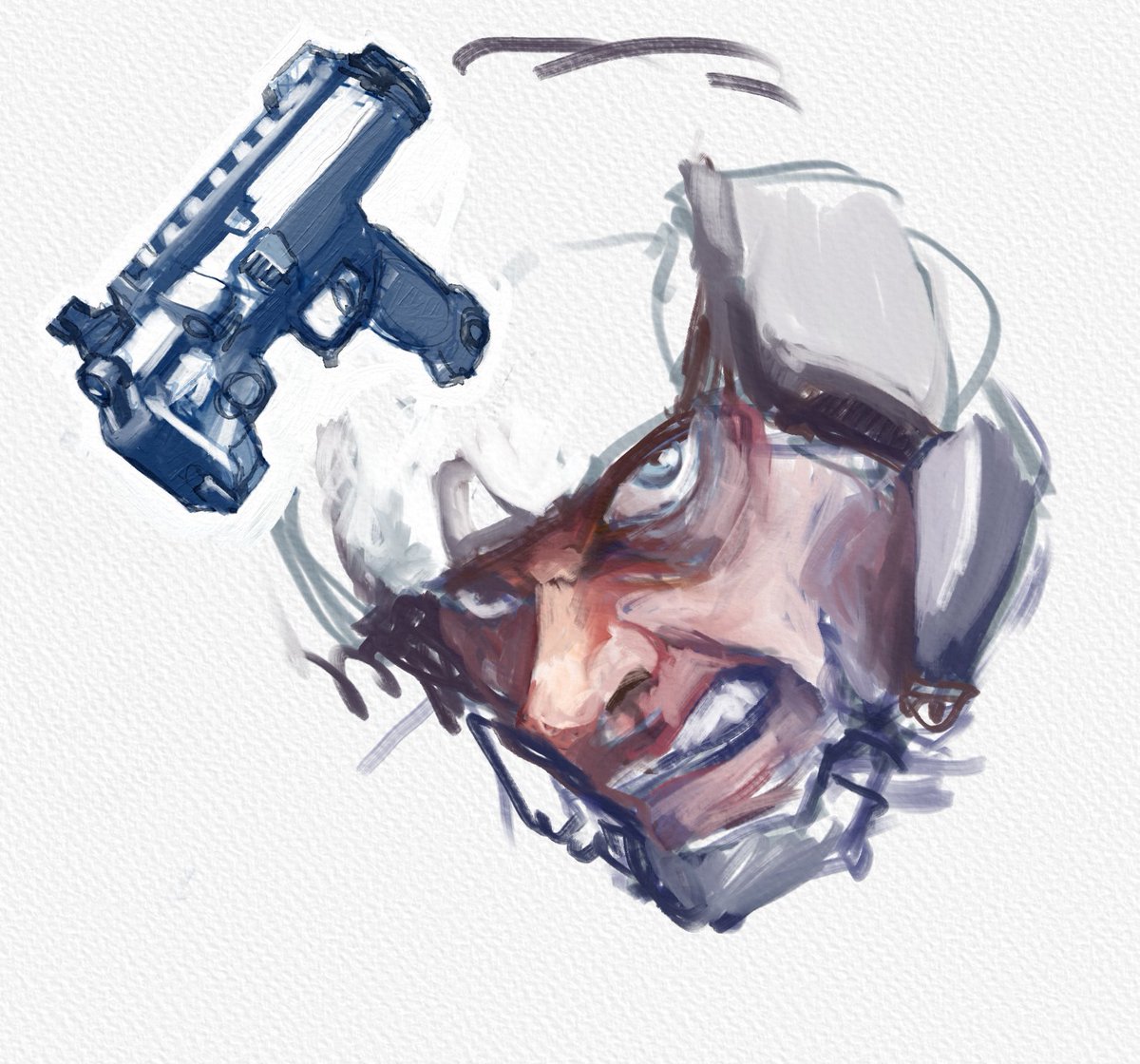 「The more I work with Rebelle the more I 」|Mike Doscherのイラスト