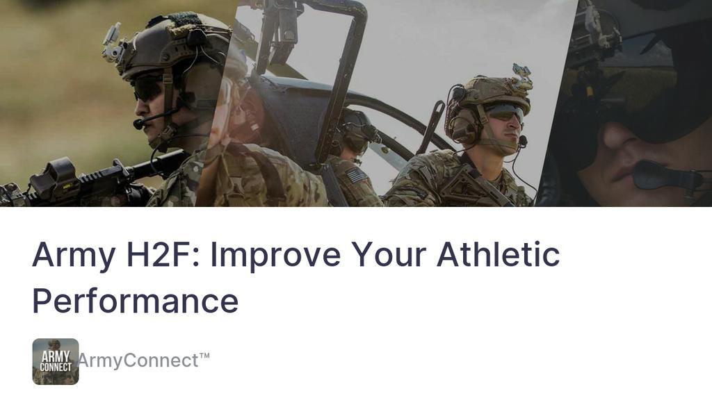 However, the challenge lies in implementing the program at the unit level and cultivating an athletic mindset in the individual. #MTXE

Read more 👉 lttr.ai/ARrnf

#SoldierFitness #ArmyH2F #PhysicalFitness