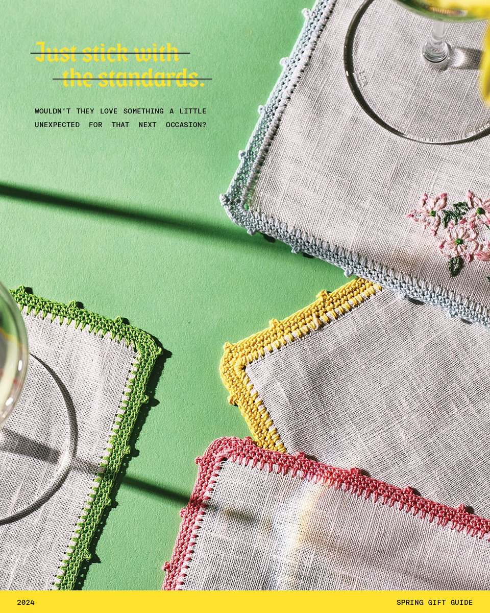 blackberryfarm's tweet photo. This Spring, we encourage you to break the rules. Shop the Spring Gift Guide for unexpected gifts for moms, dads, grads, newlyweds and everyone else on your list to celebrate at the link. https://t.co/ANr3GZlLLE #BlackberryFarm #BreakTheRules #SpringGiftGuide https://t.co/xRABT7WhFS