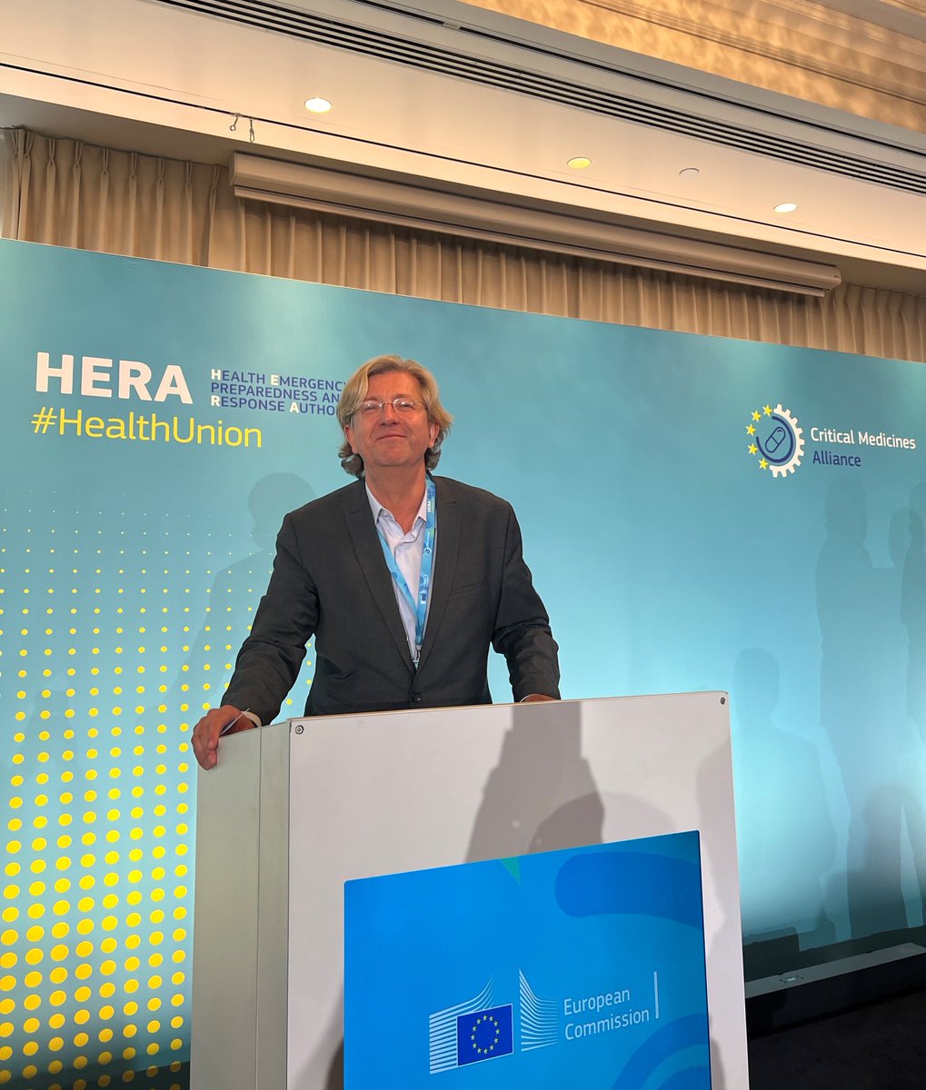 Our CEO, Johannes Khinast, after the Critical Medicines Alliance meeting by EU’s HERA (European Health Emergency Response Agency). Finally, Europe is waking up and is taking steps to battle drug supply shortages and problems. RCPE is proud to be part of the solution! #CMA #HERA