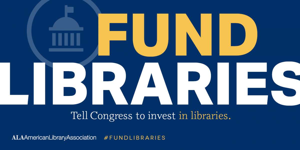 NEW DEADLINE: Letters in support of federal library funding in the House close May 1st! Time is running out to #FundLibraries. 

We need your support: take action and urge Congress to support federal funding for libraries. Take action: bit.ly/FundLibrariesF…