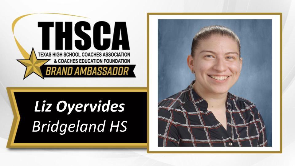 Very grateful to serve another year as a @THSCAcoaches Brand Ambassador!! Excited to continue to give back & promote an association that has helped me so much during my coaching career! 💫🙌🏼 #BeGREAT @CFISDAthletics #THSCABrandAmbassador