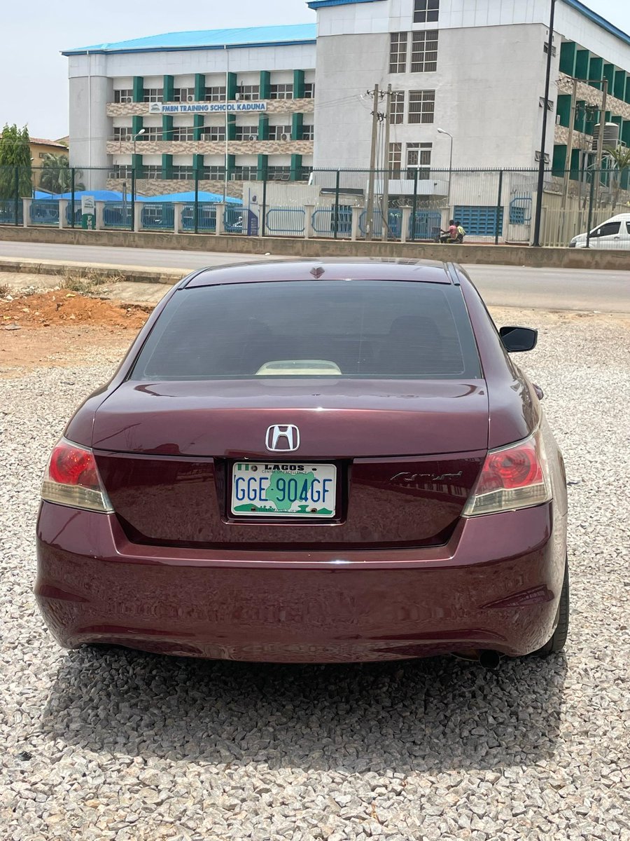 For sale 
Extremely clean Honda accord 2008 model with genuine papers selling for just 4.4m 
Kaduna 
Call//dm//whatsapp: 09076871515