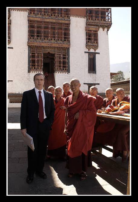 Peter Hitchens in Bhutan
