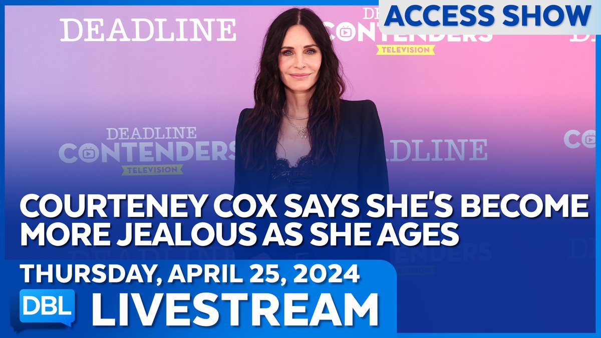 🔴DBL IS STREAMING: ▶️ youtu.be/RCff1iWIve4 ➡️ #CourteneyCox Gets More Jealous As She Ages ➡️ #HarveyWeinstein's #NY Conviction Overturned ➡️ #RyanSeacrest & #AubreyPaige #Breakup w/ @jeffschroeder23 @SamSchacher @toryshulman & @EricaCobb