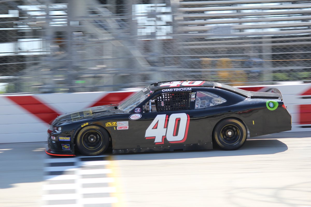 MBMMotorsports's tweet photo. Seven years ago, @ChadFinchum made his @NASCAR_Xfinity debut at this very track, @MonsterMile.

#NASCAR #BetRivers200 #TBT #ThrowbackThursday 

📸 @ejorourke41 https://t.co/lMuuswmJTh