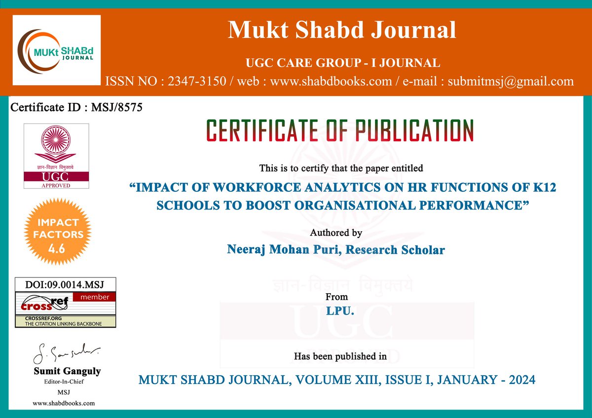 Success is the sum of small efforts - repeated day in and day out.
#Researchpaper 
#k12 
#Analytics 
#schoolperformance