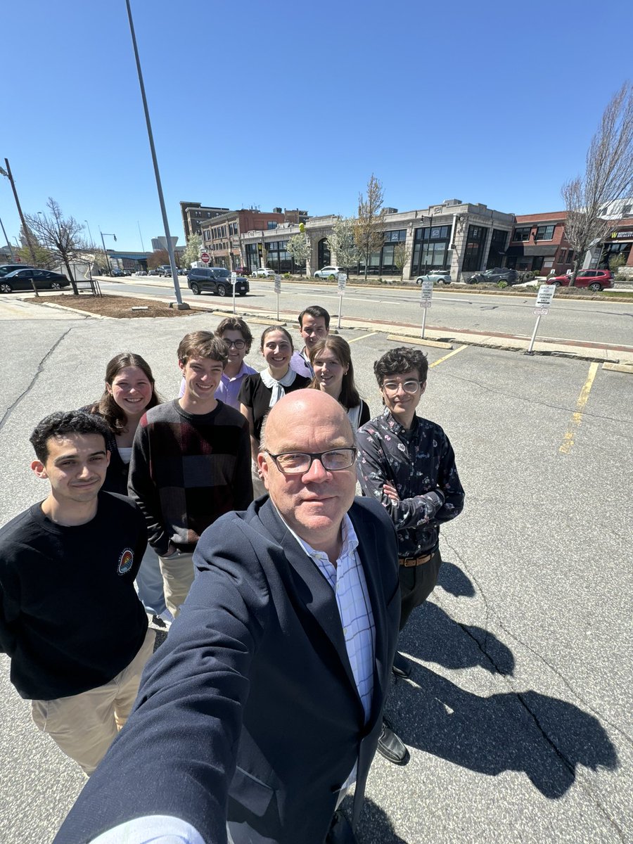 Thank you to our spring intern crew in Worcester for your incredible work this semester! I hope you learned a lot and might want to consider a career in public service. I have no doubt: the future of this country is bright.