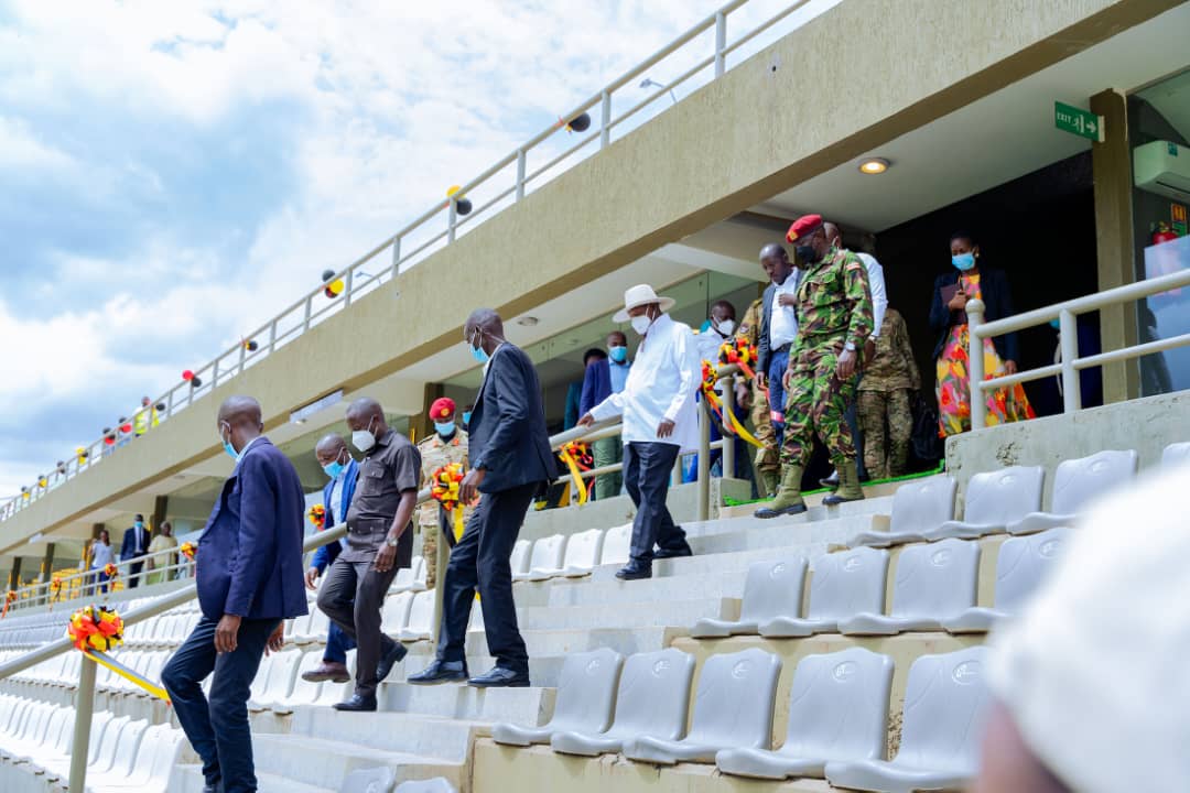 President Museveni, today, Thursday, April 25, 2024, commissioned the refurbished Nakivubo Memorial Stadium. This followed a 2015 proposal by renowned businessman Al-Hajji Hamis Kiggundu to H.E @KagutaMuseveni for the redevelopment of the sports complex and Park Yard Market.