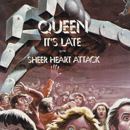 offqueenbandfan's tweet photo. #OTD on 25/04/1978. #Queen released the song #ItsLate, as 3rd and the last extract from their 6th studio album, #NewsOfTheWorld. https://t.co/v66RPyARjK