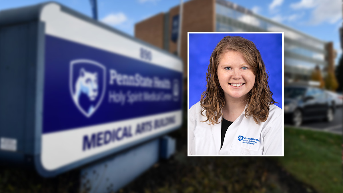 Great work by Beth Reed, AuD, recently recognized as a 'Rising Star' for the Penn State Health Harrisburg region! 🌟 Beth joined the audiology team at @PennStHershey in 2022 and sees patients in Hershey, Harrisburg and Lancaster.
