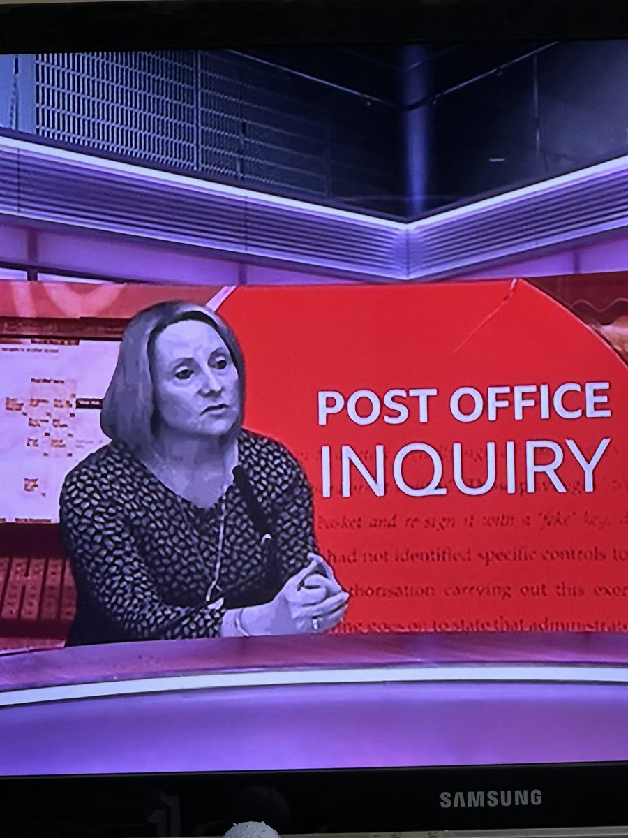 How is it that every single senior member of the #PostOffice is suffering from early onset severe dementia. #PostOfficeInquiry