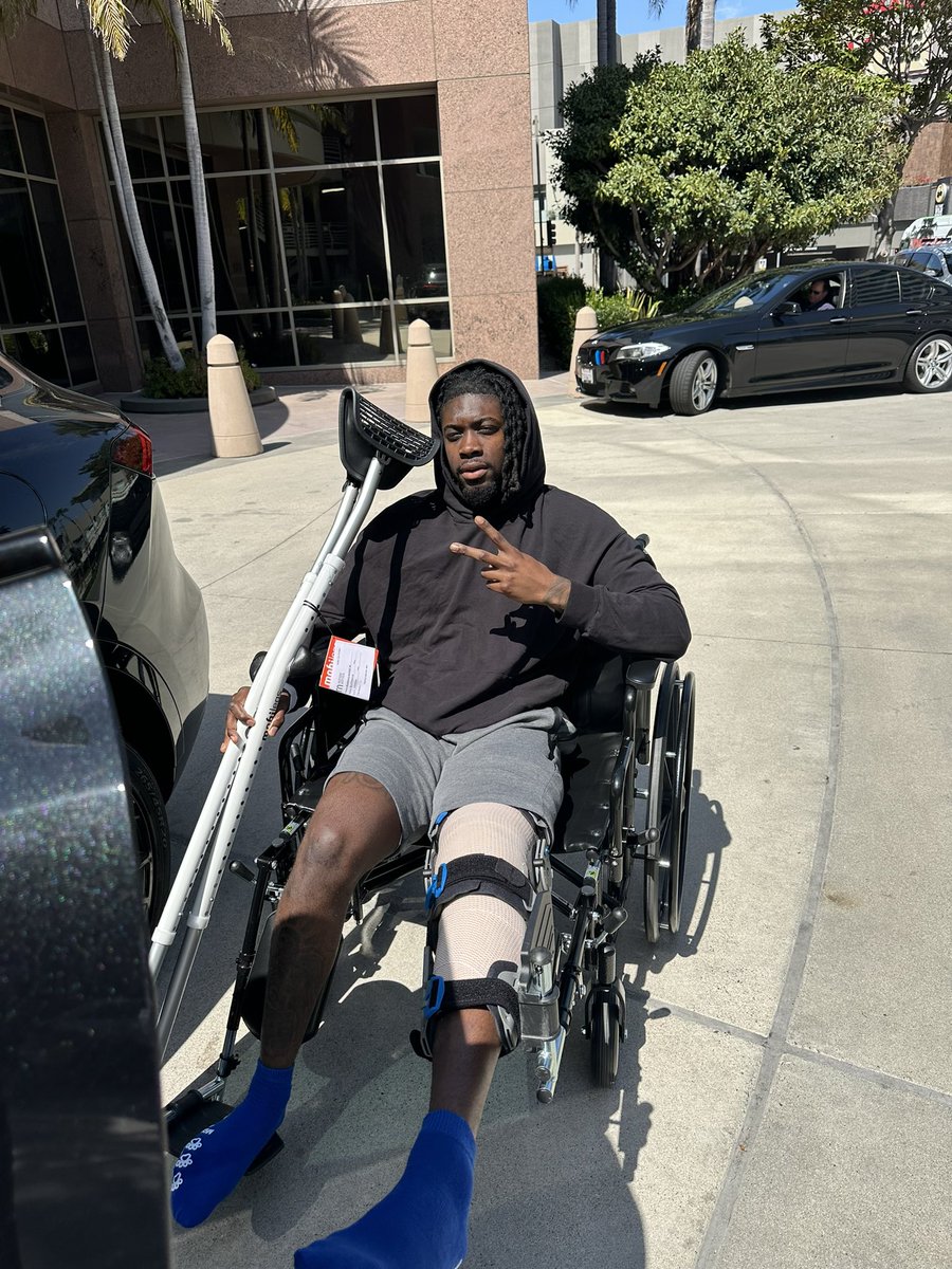 Road to recovery☝🏿... Just came through surgery and it all went great! Wanted to take this time to thank everyone for their love and support. My Michigan brothers, Friends, training staff, coaches, my parents, my family, fans, Dr Ellatrache and Elite Ortho. God First🙏🏾!