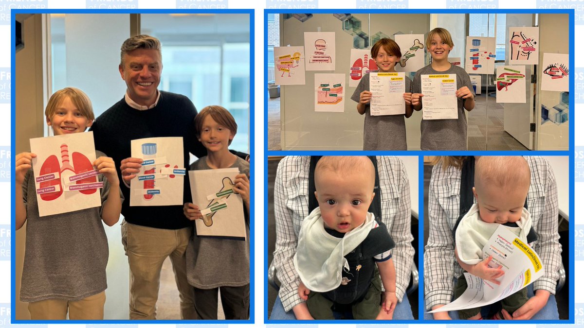 CancerResrch's tweet image. Bring Your Kid to Work Day at @CancerResrch has been a blast! We kept the kids busy with oncology-themed games. #InspiringFutureResearchers #StartEmYoung #TYKTWD